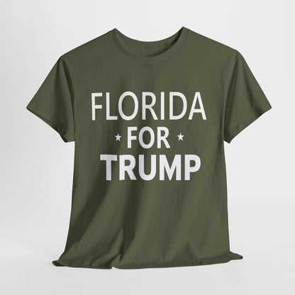 Florida Loves Trump T-Shirt - Patriotic Apparel