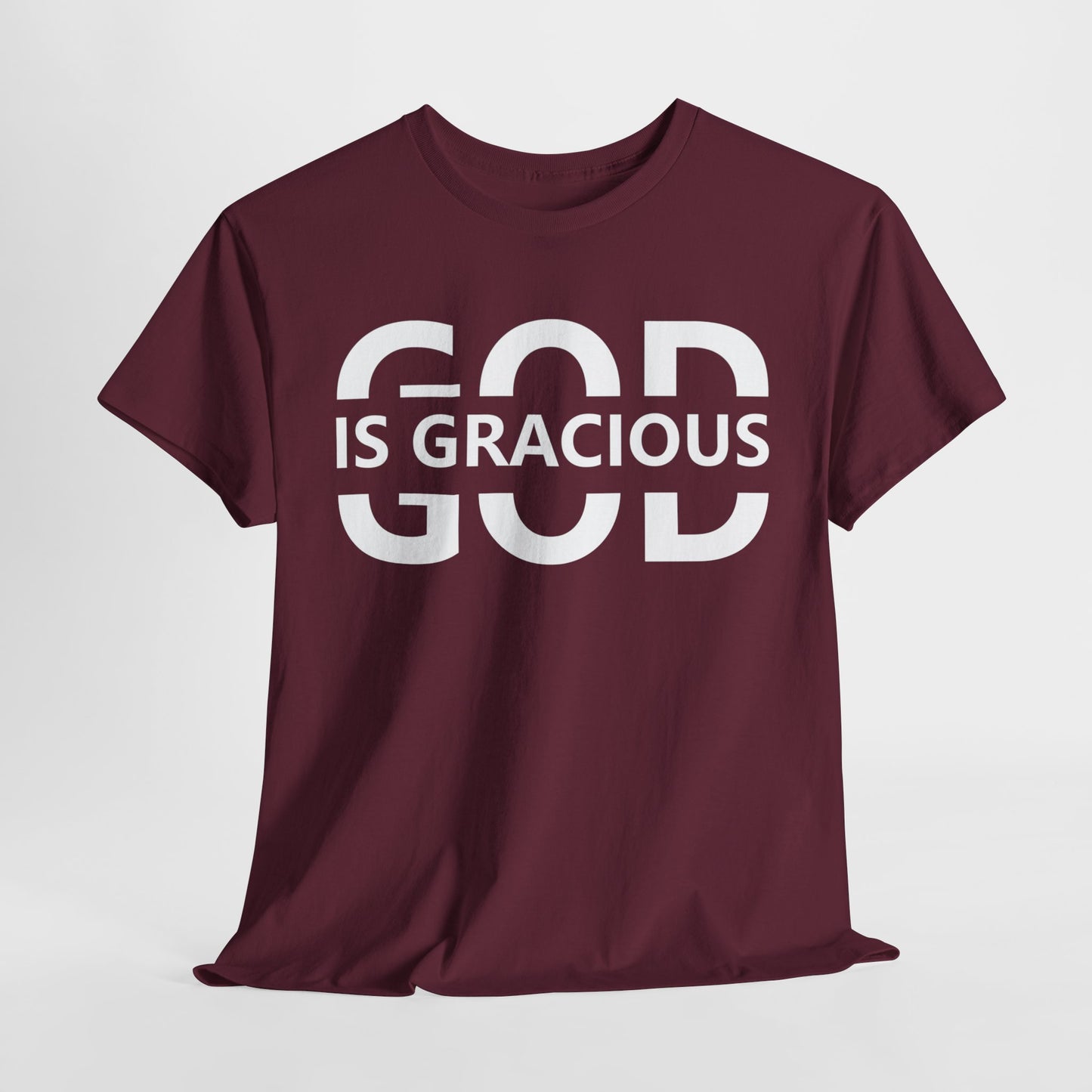 God Is Gracious T-Shirt | Inspirational Christian Apparel | Faith-Based Clothing for Men and Women