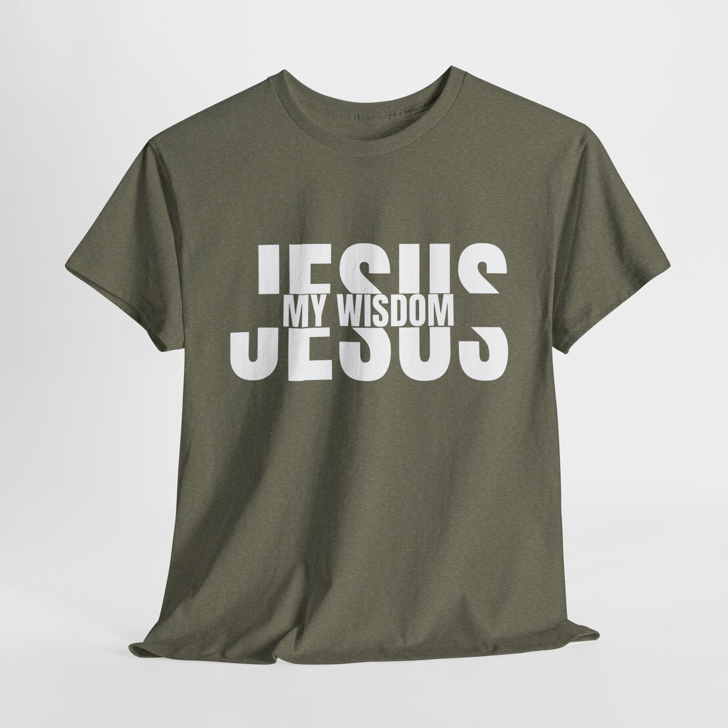 Jesus My Wisdom T-Shirt - Inspirational Christian Apparel