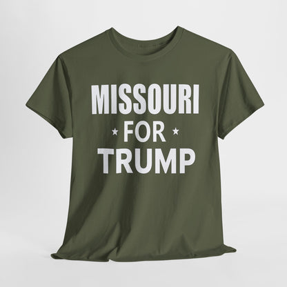 Missouri Loves Trump T-Shirt - Patriotic Apparel