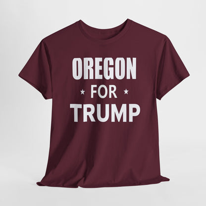 Oregon Loves Trump T-Shirt - Patriotic Apparel