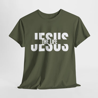 Jesus The Life T-Shirt - Uplifting Christian Apparel