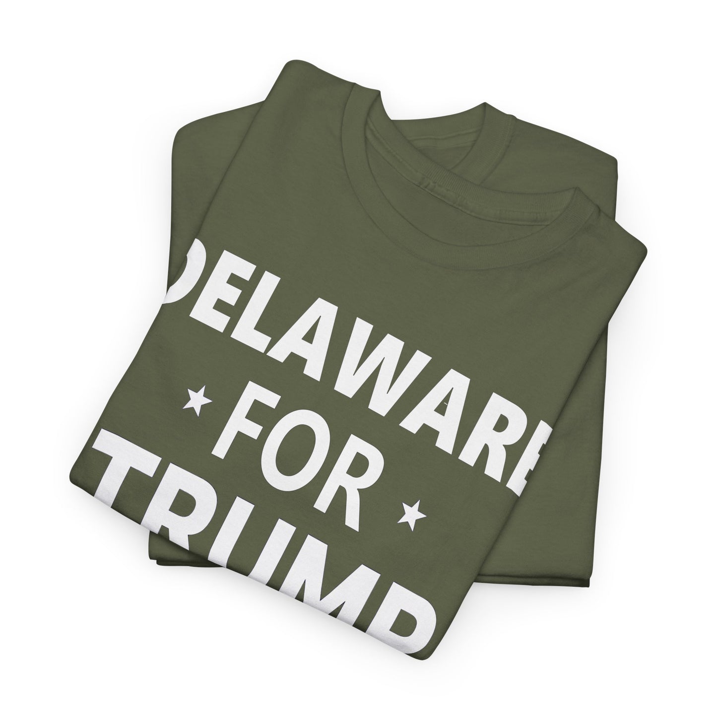 Delaware Loves Trump T-Shirt - Patriotic Apparel