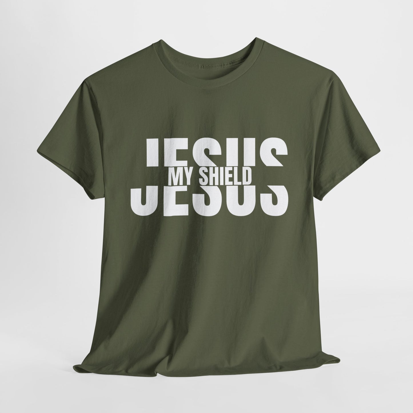 Jesus My Shield T-Shirt - Christian Faith Apparel