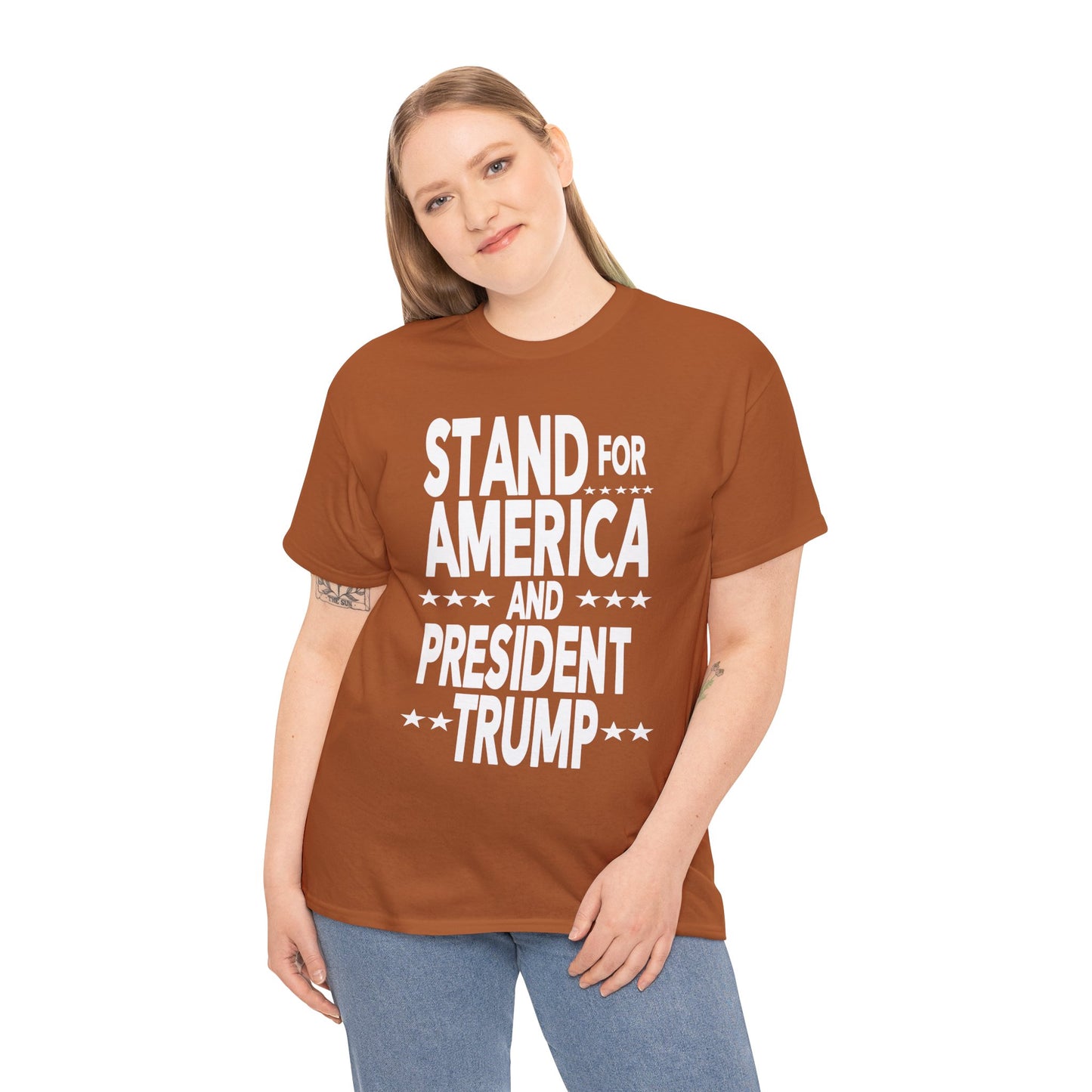 Patriotic Trump Supporter T-Shirt | Stand For America