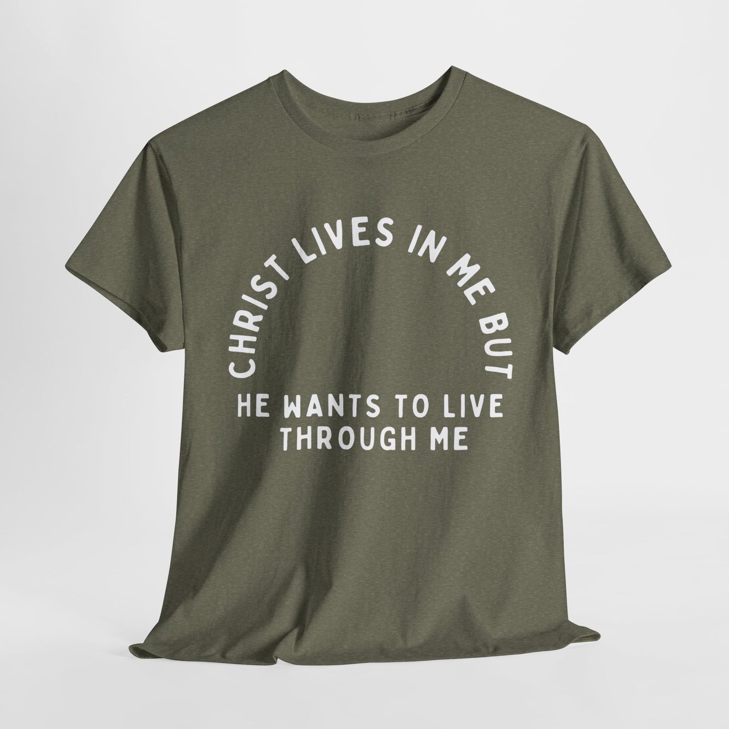 Christ Lives in Me, But He Wants to Live Through Me