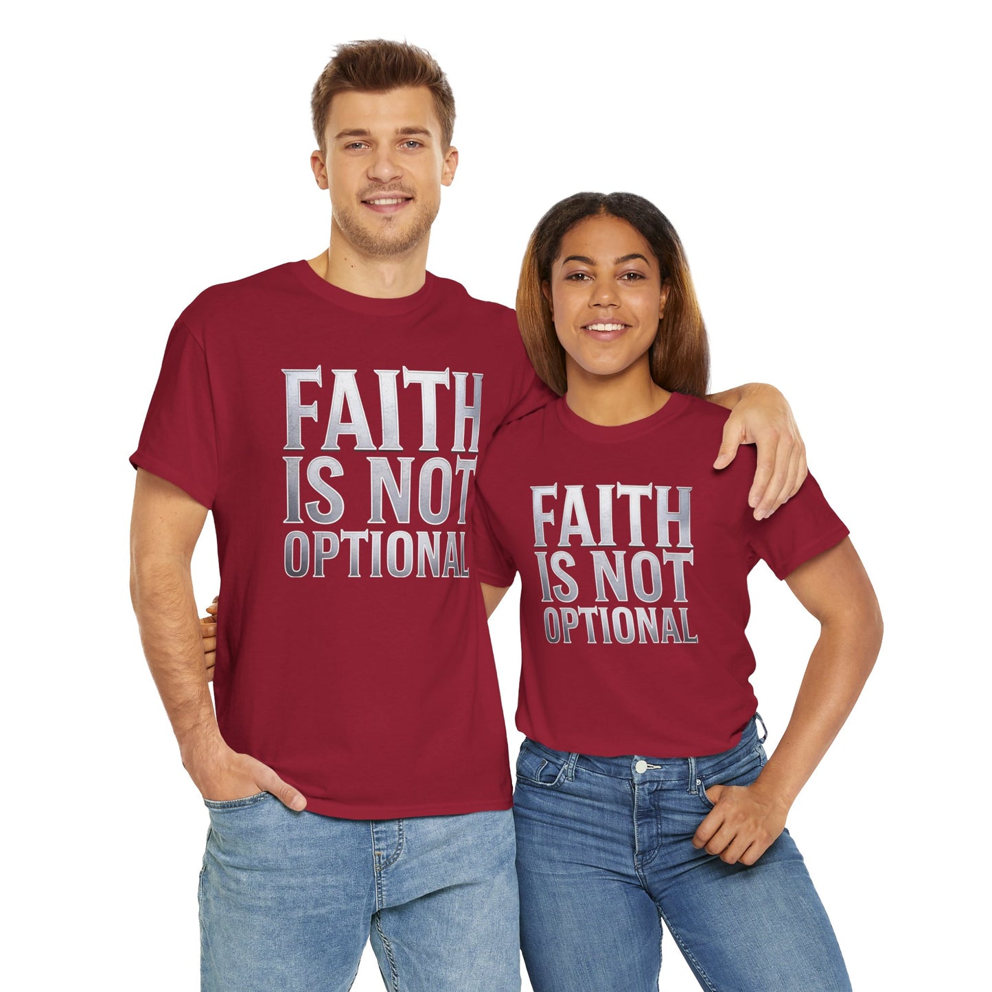 Faith Is Not Optional - Bold Christian Apparel