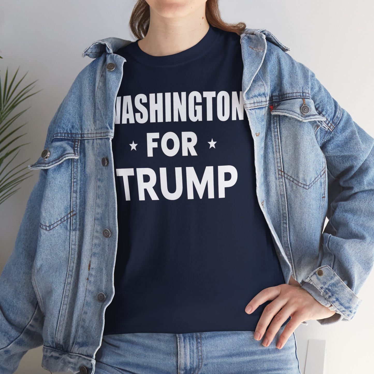 Washington Loves Trump T-Shirt - Patriotic Apparel