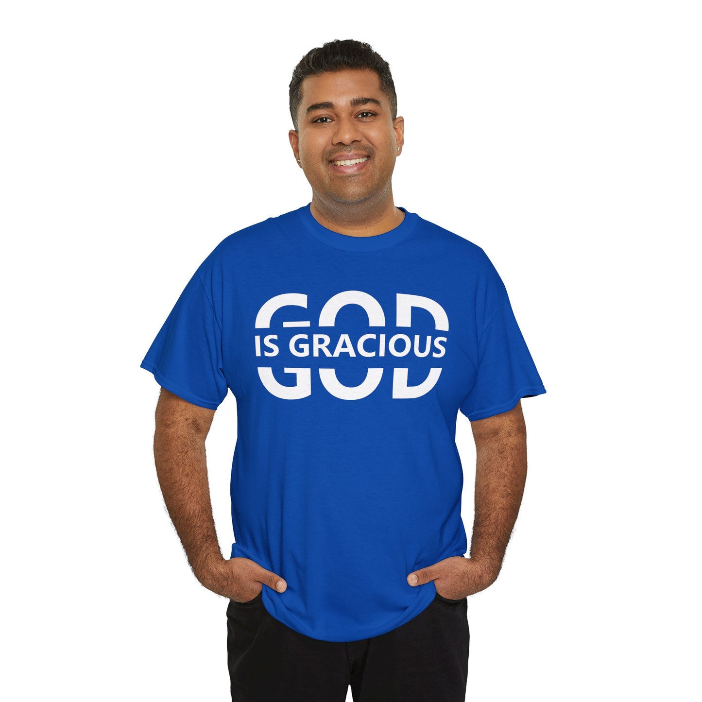 God Is Gracious T-Shirt | Inspirational Christian Apparel | Faith-Based Clothing for Men and Women