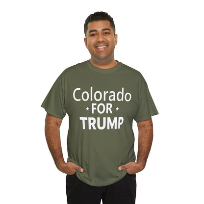 Colorado Loves Trump Patriotic T-Shirt