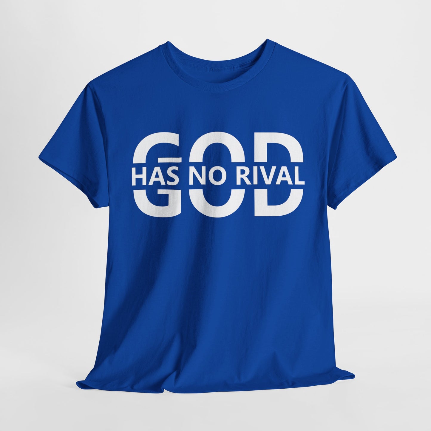 God Has No Rival T-Shirt | Christian Apparel