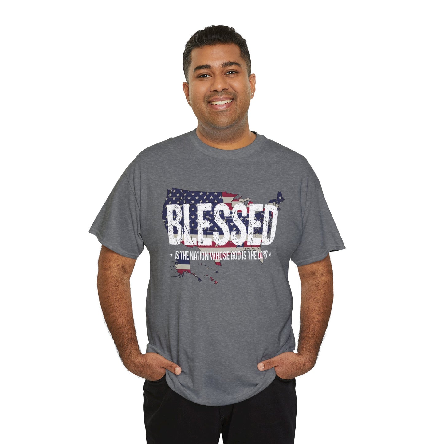 Blessed Is The Nation Whose God Is The Lord T-Shirt