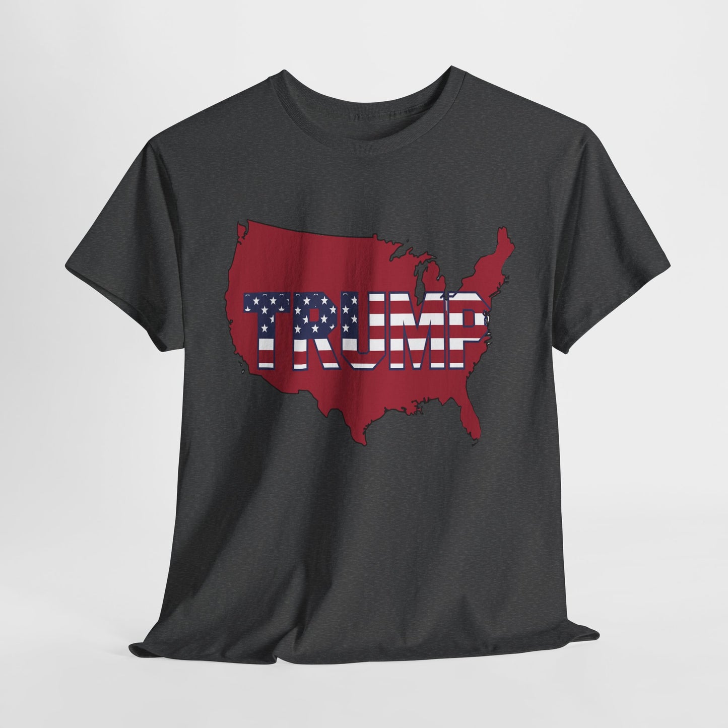 Trump T-Shirt with Red United States