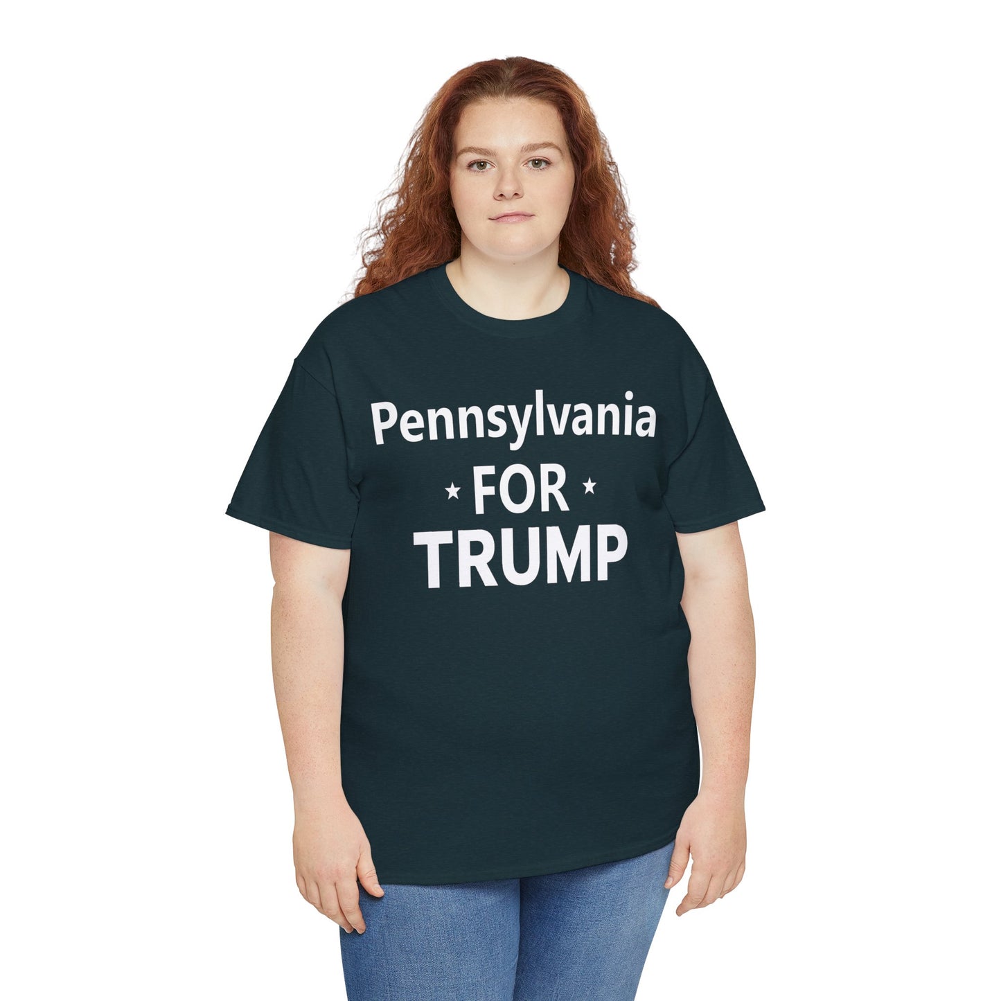 Pennsylvania Loves Trump T-Shirt - Patriotic Apparel