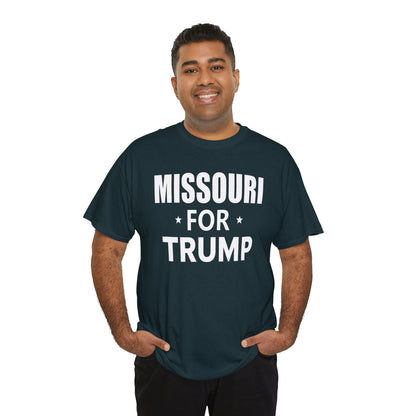 Missouri Loves Trump T-Shirt - Patriotic Apparel