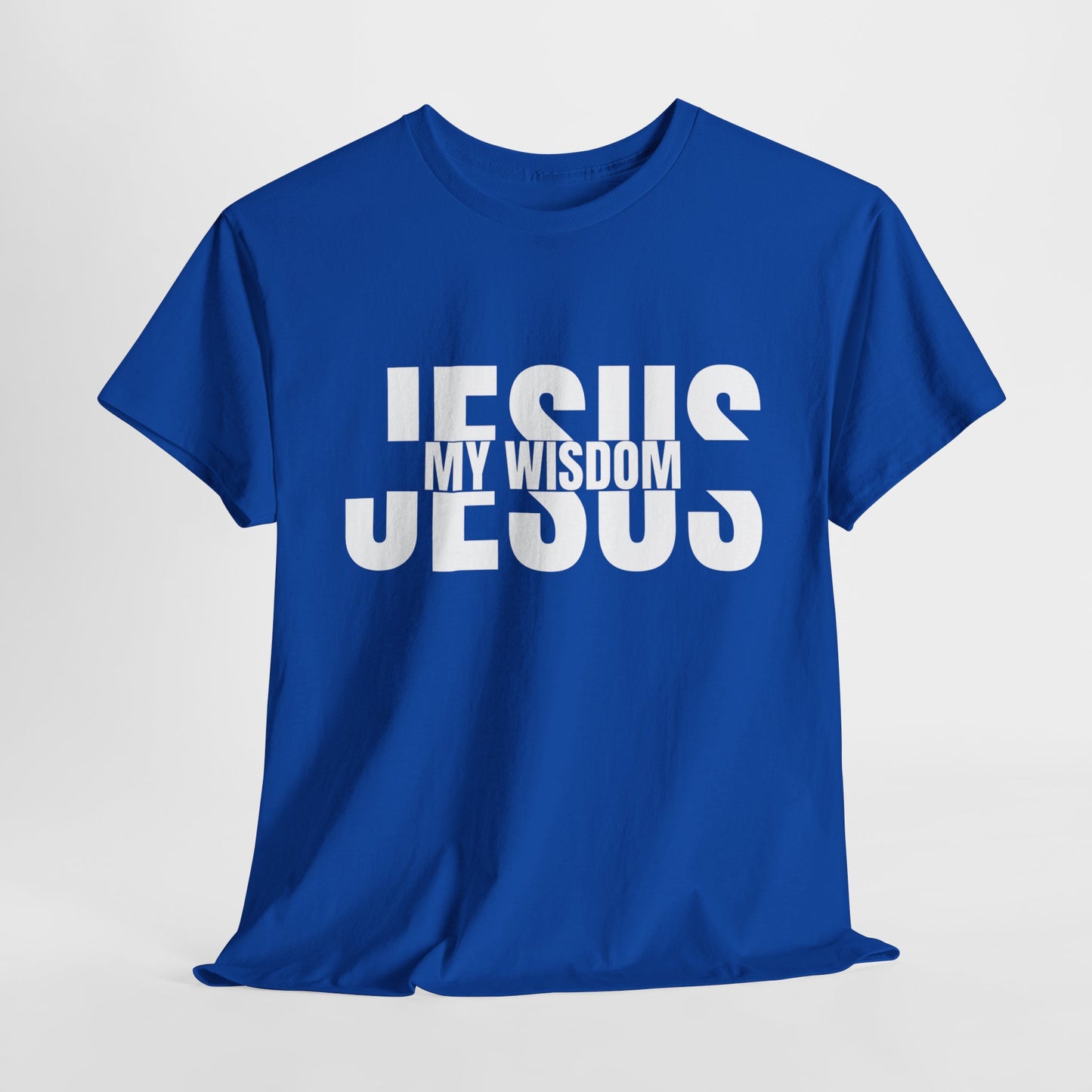 Jesus My Wisdom T-Shirt - Inspirational Christian Apparel