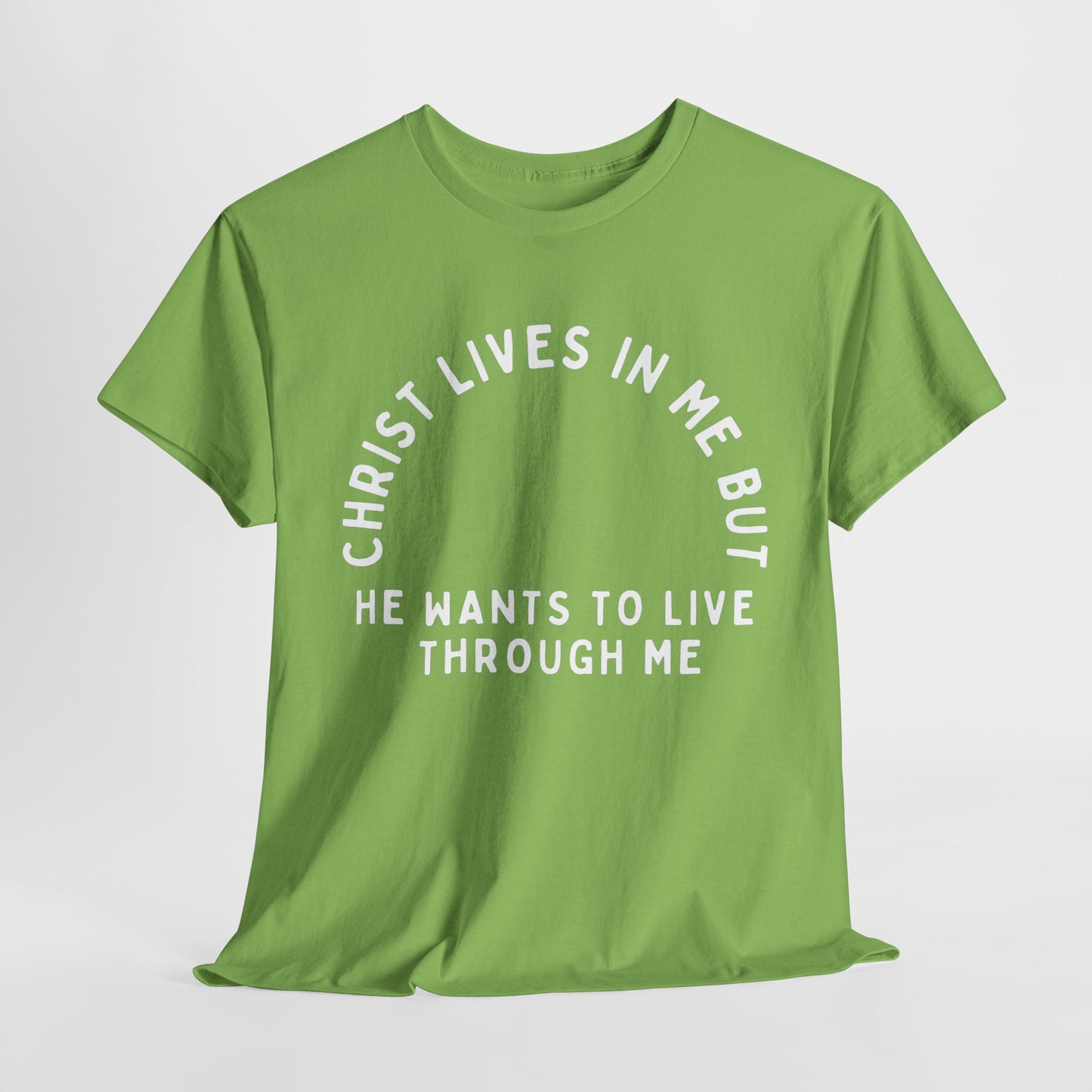 Christ Lives in Me, But He Wants to Live Through Me