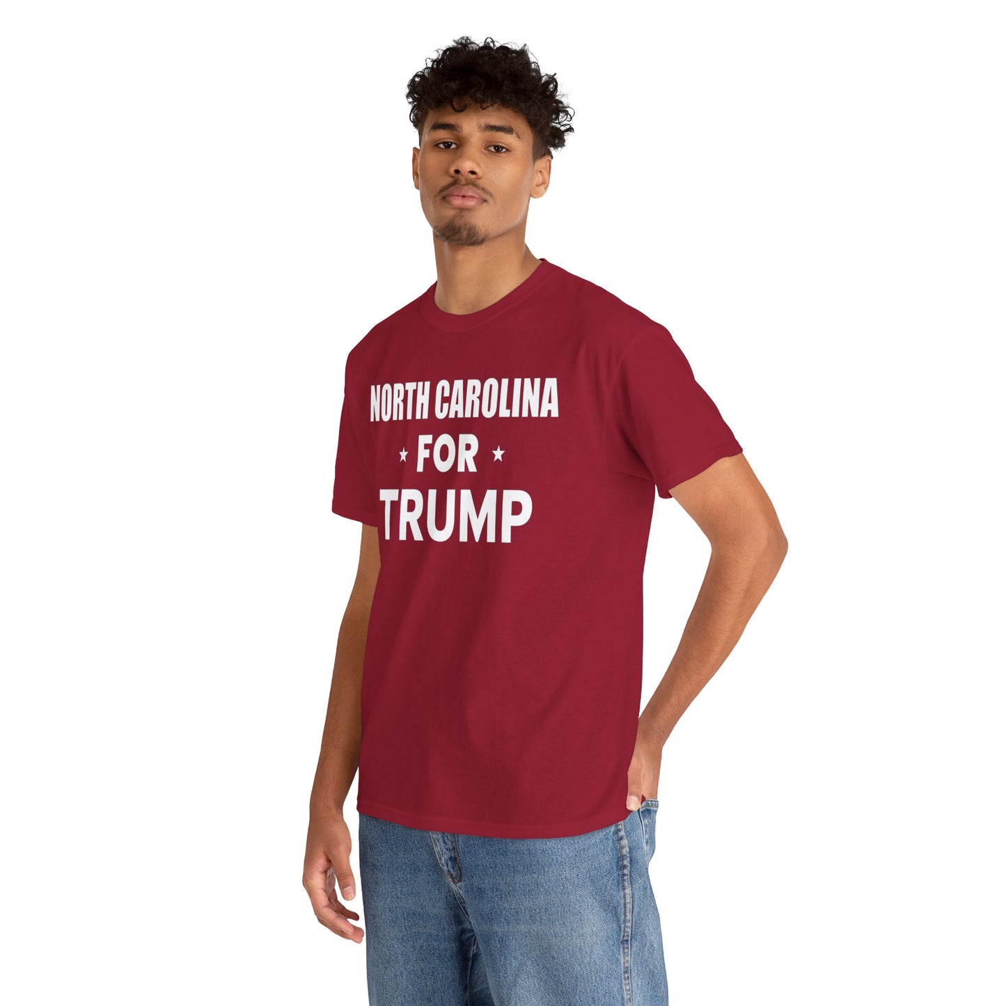 North Carolina Loves Trump T-Shirt - Patriotic Apparel for Proud Americans