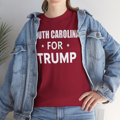 South Carolina Loves Trump T-Shirt - Patriotic Apparel