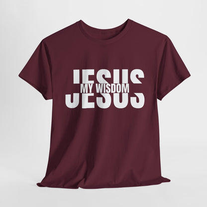 Jesus My Wisdom T-Shirt - Inspirational Christian Apparel