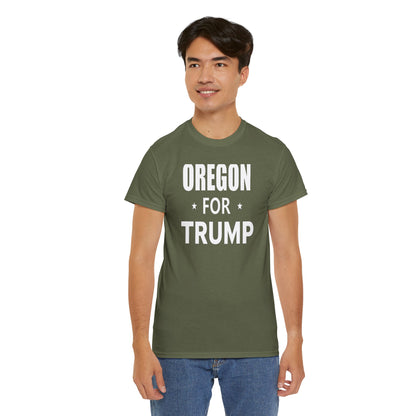 Oregon Loves Trump T-Shirt - Patriotic Apparel