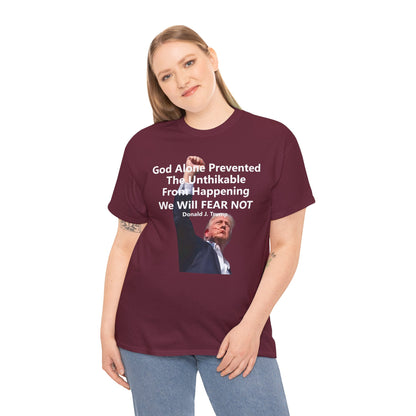 God Alone Prevented the Unthinkable - Patriotic Apparel