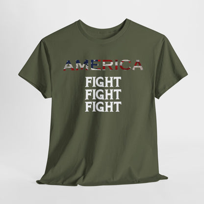 America FIGHT FIGHT FIGHT - Bold Patriotic Apparel