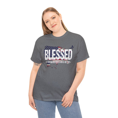 Blessed Is The Nation Whose God Is The Lord T-Shirt