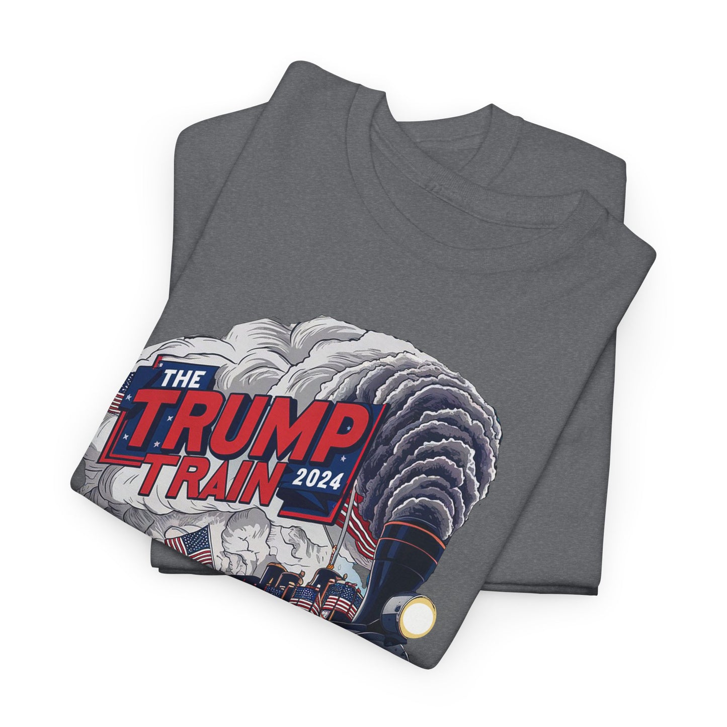 TrumpTrain 2024 T-Shirt - All Aboard for America’s Future