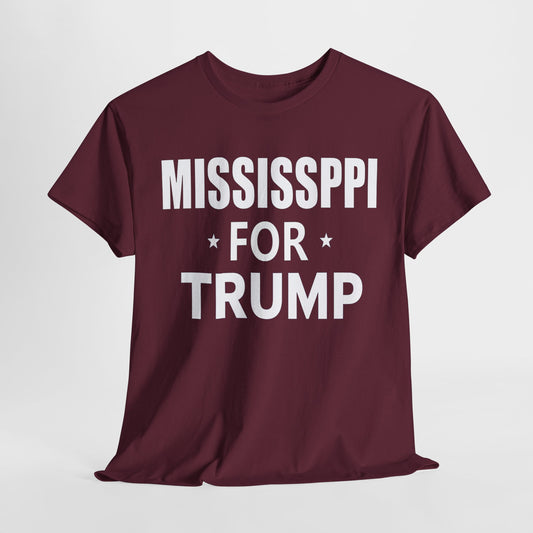 Mississippi Loves Trump T-Shirt - Patriotic Apparel