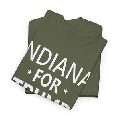 Indiana Loves Trump T-Shirt - Patriotic Apparel