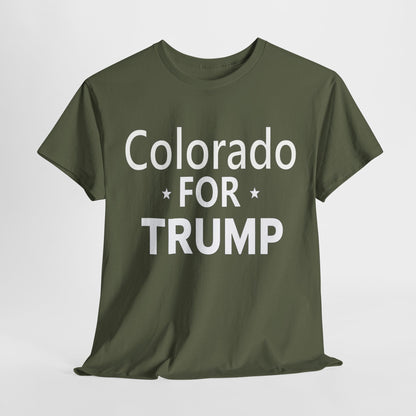 Colorado Loves Trump Patriotic T-Shirt